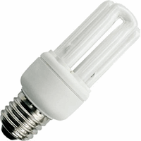 Schiefer spaarlamp e27 3u stick 9w 38x108mm 2700k opaal