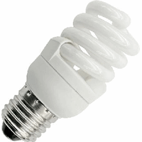 Schiefer  CFL T2 Full Spiral 39x93mm 230V 11W 2700K 630Lm 10Khrs
