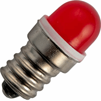 Schiefer signaallamp e12 single led 0.72w t13x33mm 24v 6500k