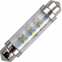 Schiefer  6x Single LED T10x44mm 24V DC White 10Khrs