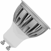 Schiefer ledspot gu10 cob pmma 5w 50x55mm 2700k dimbaar grijs