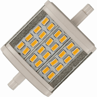 Schiefer  R7s 78x45x40mm 600Lm 8W 3000K 830 180° AC 85-265V Clear Non-Dim