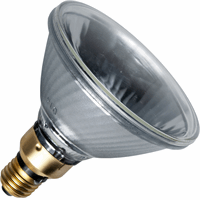 Schiefer halogeenlamp e27 120w 121x137 24v spot 2800k