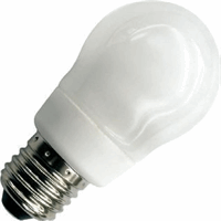 Spl  CFL A-Lamp 49x94mm 230V 8W 2700K 450Lm 10Khrs