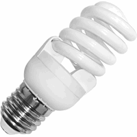 Spl  CFL T2 Full Spiral 11W 39x101 640Lm 827 2700K 230V