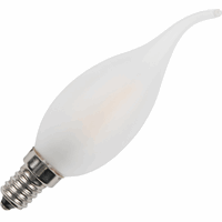Spl  Filamentled Tip Candle C35x120mm 230V 320Lm 4W 827 AC Frosted Dim