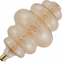 Spl  Filamentled BIG FleX Lampion 200x335mm 230V 250Lm 6W 920 Gold Dim