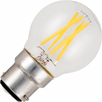 Spl  Filamentled Ball G45x75mm 230V 320Lm 4W 927 AC Clear Dim