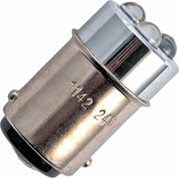 Schiefer  3x Single LED T16x35 12V 18mA AC/DC Wit 20K uur