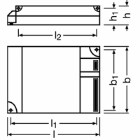 Ledvance QTP-D/E 1X10-13/220-240 UNV1