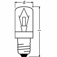 Ledvance SPC T FRIDG CL 15W 230V E14 FS1