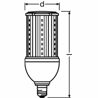 Ledvance HQLLED2000 18W/840 220-240VCLE27FS1