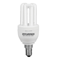 Sylvania MINI-LYNX FAST-START 450LM 8W 827 E14 SLV