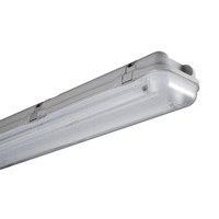 Sylvania SYLPROOF SUPERIA T8 2x36W  PC acryl afschermkap